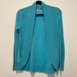 Lilly Pulitzer sweater cardigan blue size small